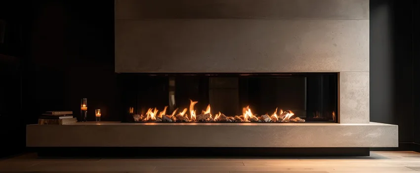 Gas Fireplace Ember Bed Design Services in LaGrange, Georgia
